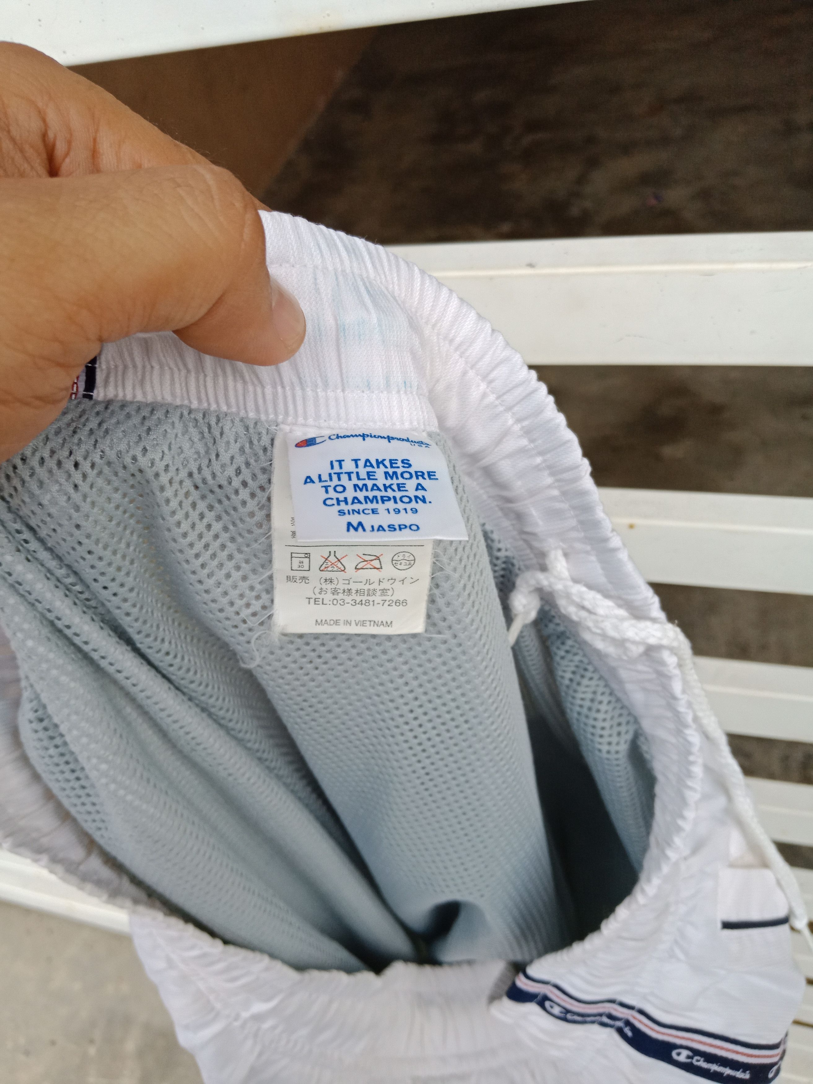 Champion Champion Spell Out Windbreaker Track Pants Size US 31 - 9 Thumbnail