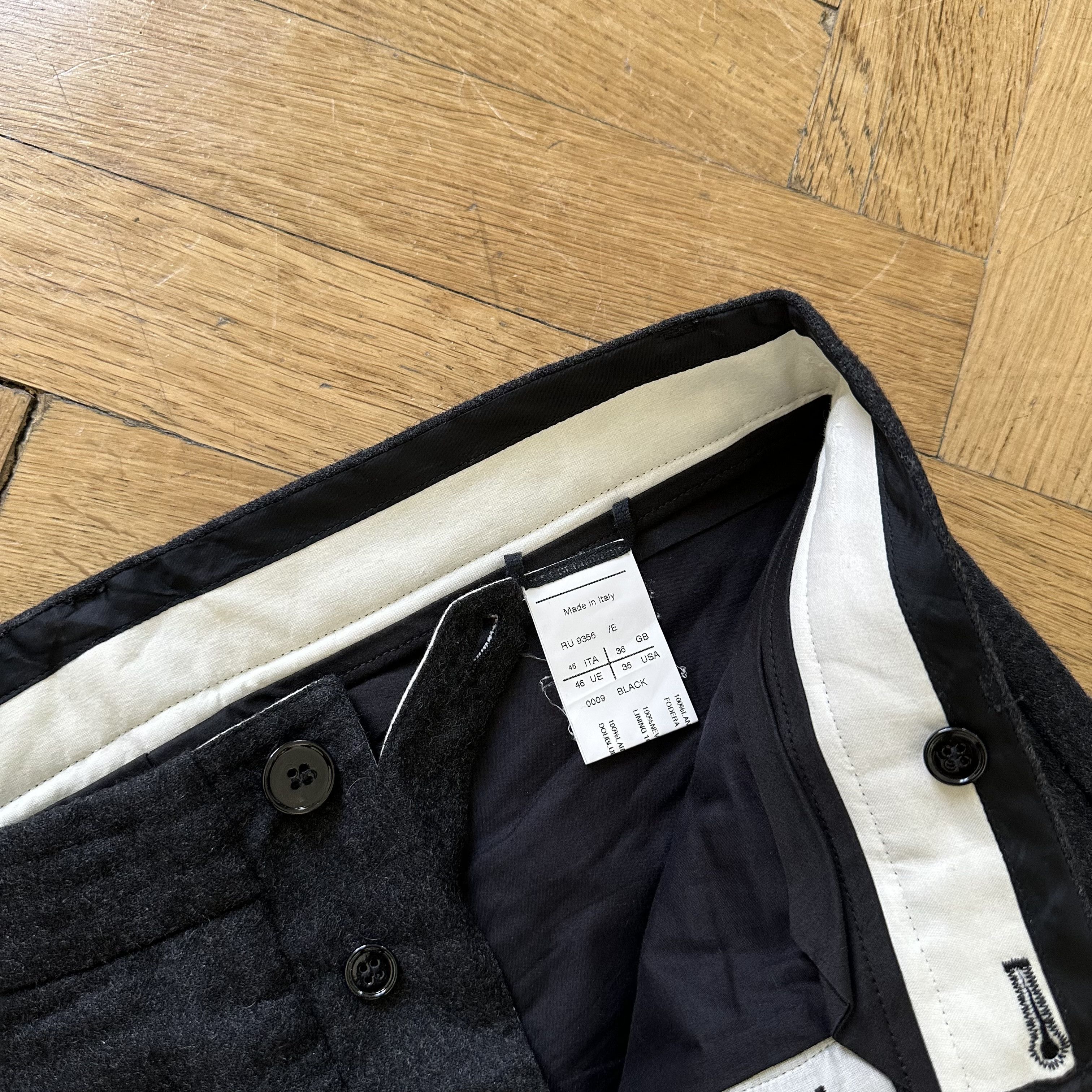 Rick Owens AW12 Wool Pants Size US 30 / EU 46 - 4 Thumbnail