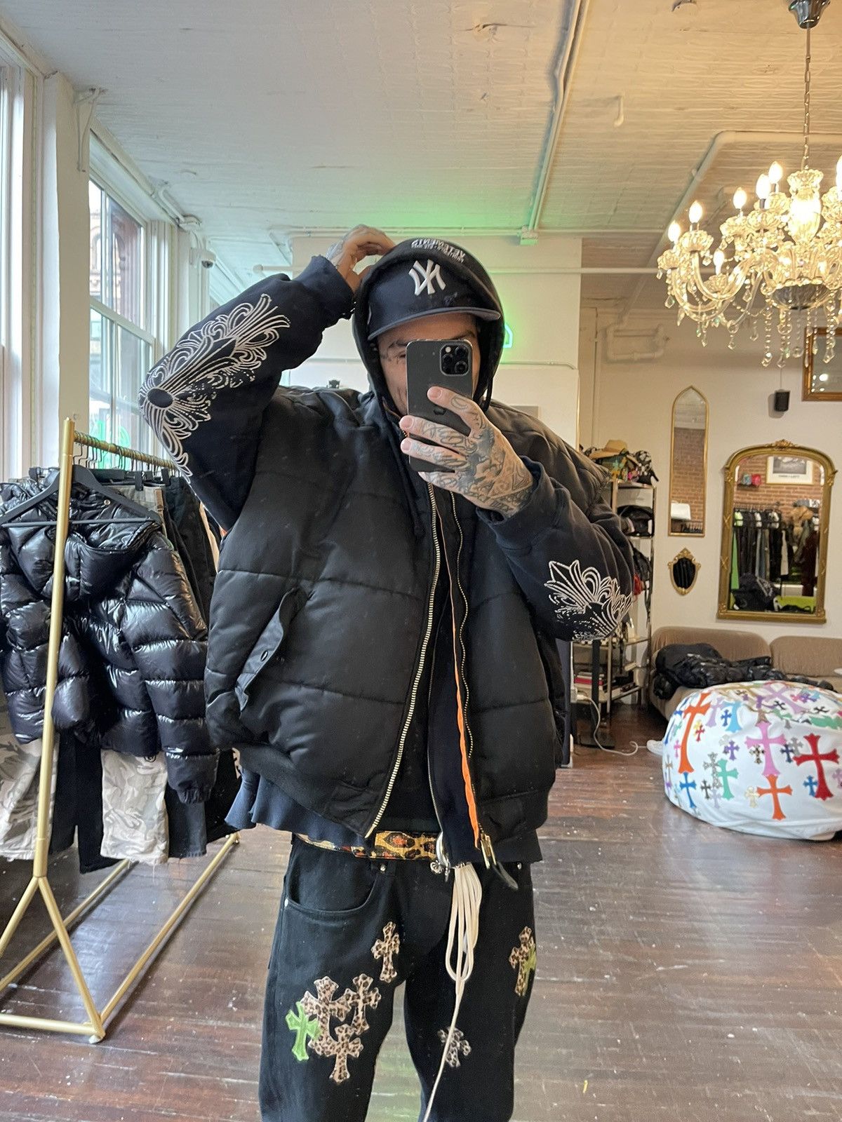 Vetements Vetements 2017 Hooded Puffer Vest Jacket SICK! Size US XL / EU 56 / 4 - 2 Thumbnail
