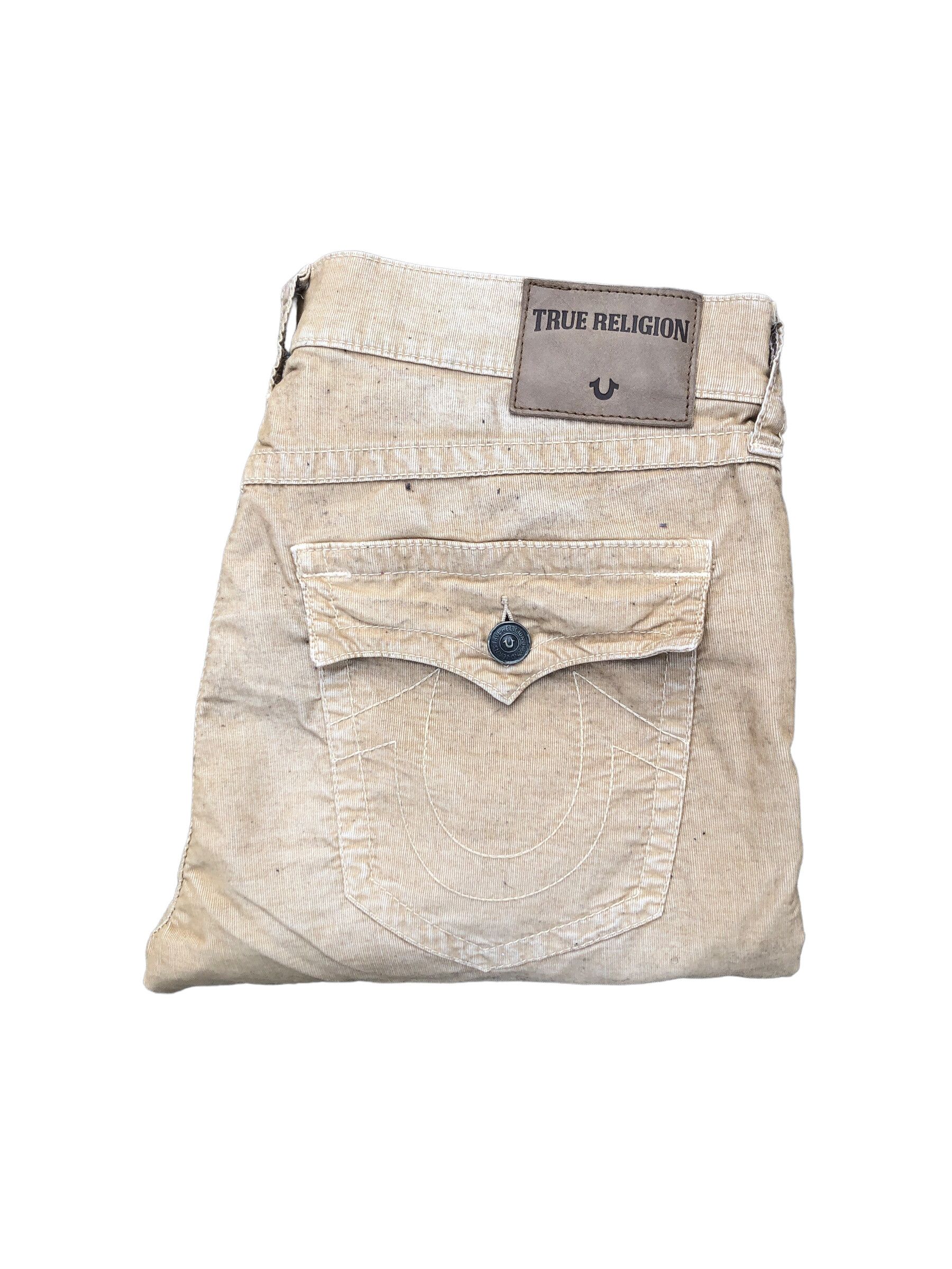 True Religion × Vintage Vintage True Religion Jeans Size 36 RICKY Brown Size US 36 / EU 52 - 1 Thumbnail