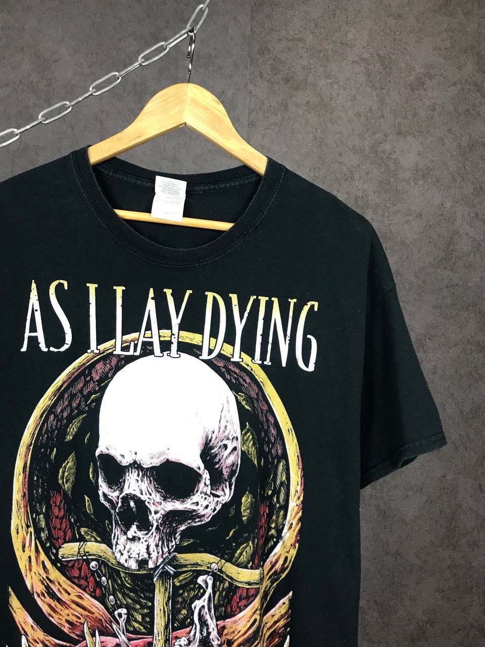 Band Tees × Vintage As I Lay Dying vintage skull rock band tee Size US L / EU 52-54 / 3 - 2 Thumbnail