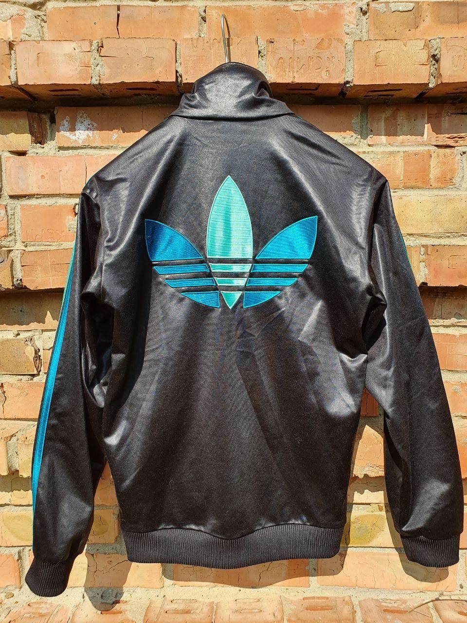 Adidas × Vintage 90s Adidas Contrast Spellout Big Logo Vintage Track Top Size US S / EU 44-46 / 1 - 4 Thumbnail