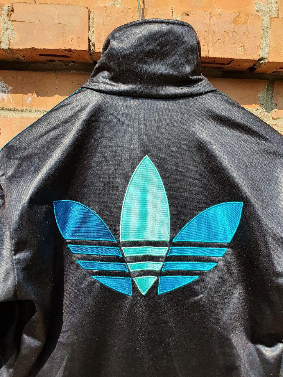 Adidas × Vintage 90s Adidas Contrast Spellout Big Logo Vintage Track Top Size US S / EU 44-46 / 1 - 5 Thumbnail