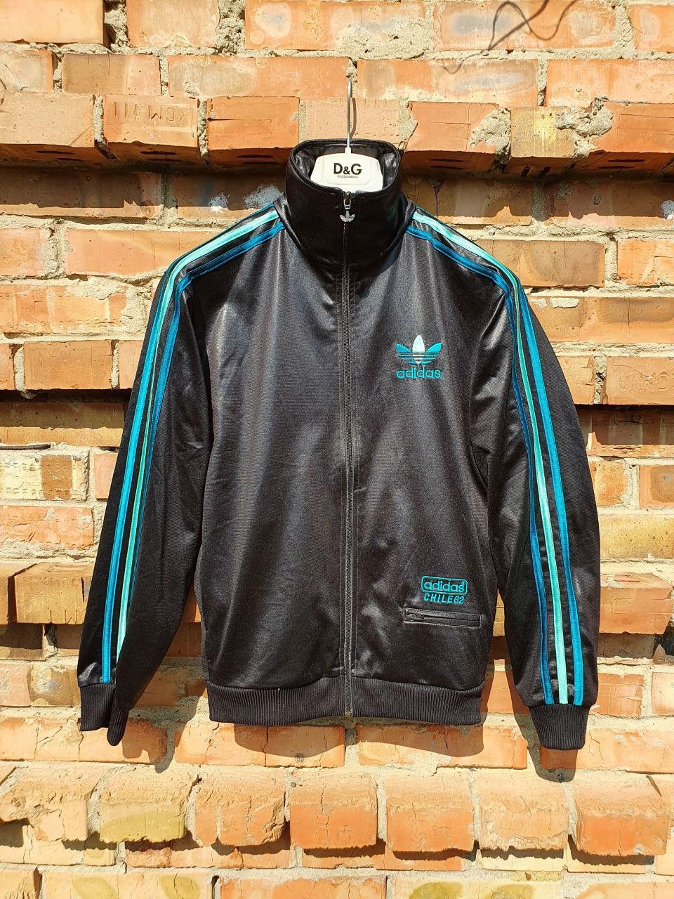 Adidas × Vintage 90s Adidas Contrast Spellout Big Logo Vintage Track Top Size US S / EU 44-46 / 1 - 12 Thumbnail
