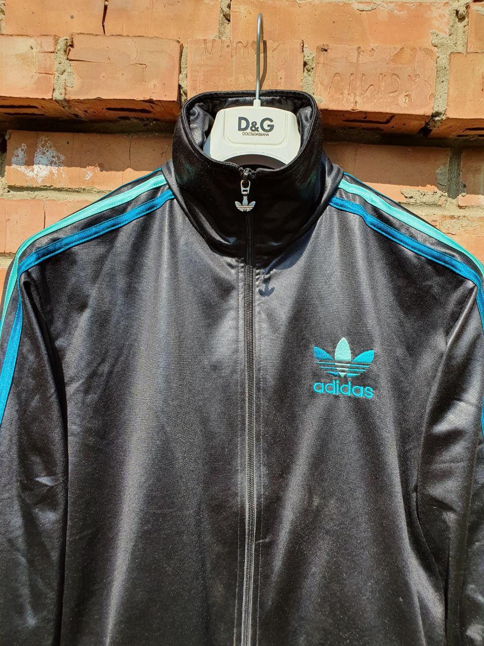 Adidas × Vintage 90s Adidas Contrast Spellout Big Logo Vintage Track Top Size US S / EU 44-46 / 1 - 3 Thumbnail