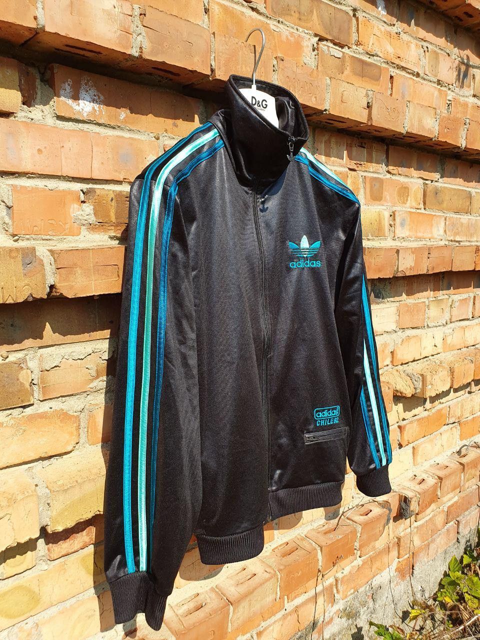Adidas × Vintage 90s Adidas Contrast Spellout Big Logo Vintage Track Top Size US S / EU 44-46 / 1 - 6 Thumbnail
