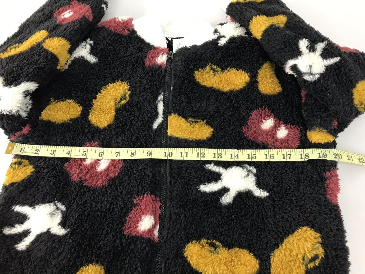 Disney × Mickey Mouse Mickey Mouse Fluffy Fleece Bomber Jacket Winter Wear Ovp Size M / US 6-8 / IT 42-44 - 10 Thumbnail