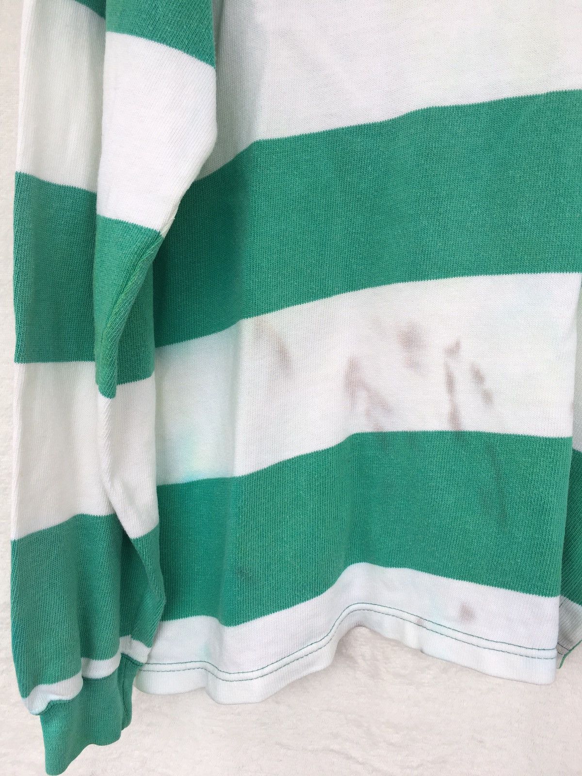 Benetton × Vintage vintage stripe rugby Size US M / EU 48-50 / 2 - 12 Thumbnail