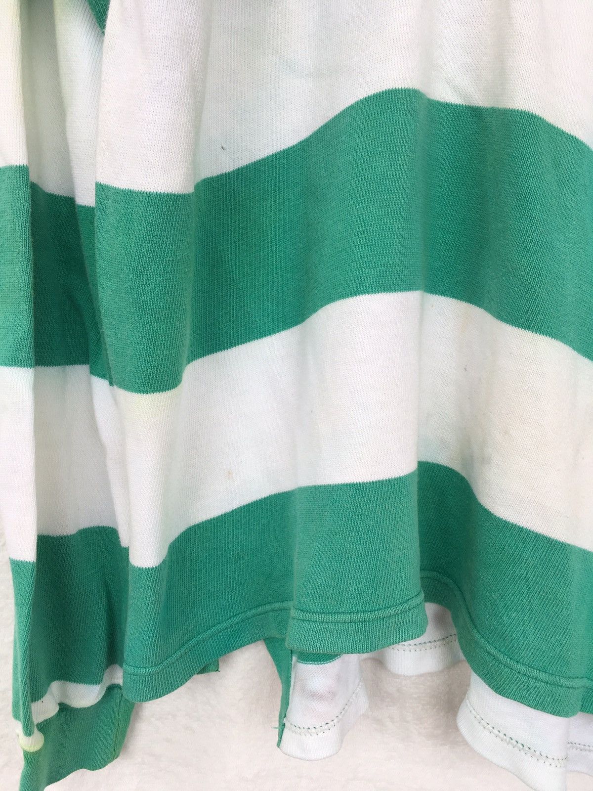 Benetton × Vintage vintage stripe rugby Size US M / EU 48-50 / 2 - 6 Thumbnail