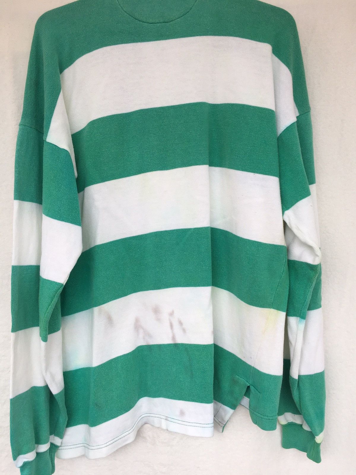 Benetton × Vintage vintage stripe rugby Size US M / EU 48-50 / 2 - 8 Thumbnail