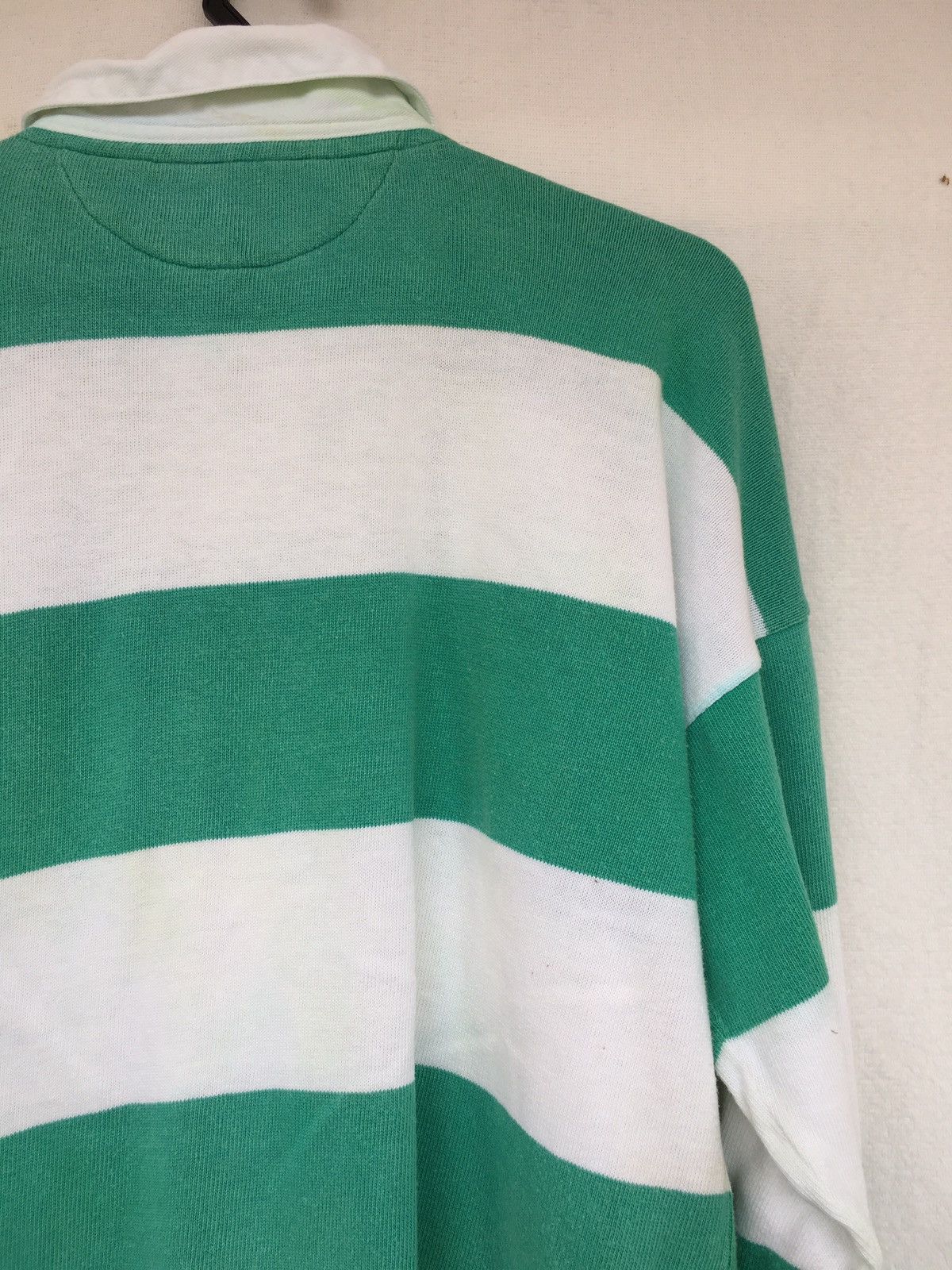 Benetton × Vintage vintage stripe rugby Size US M / EU 48-50 / 2 - 9 Thumbnail