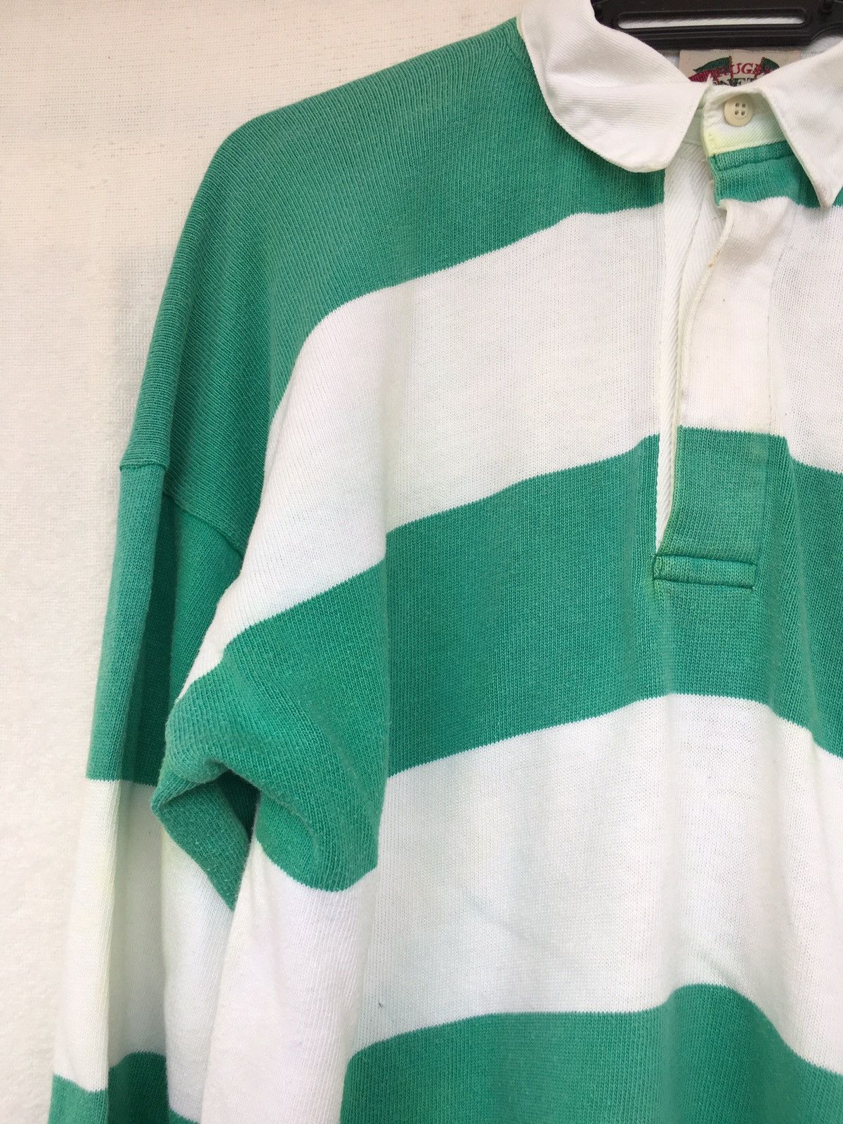 Benetton × Vintage vintage stripe rugby Size US M / EU 48-50 / 2 - 5 Thumbnail