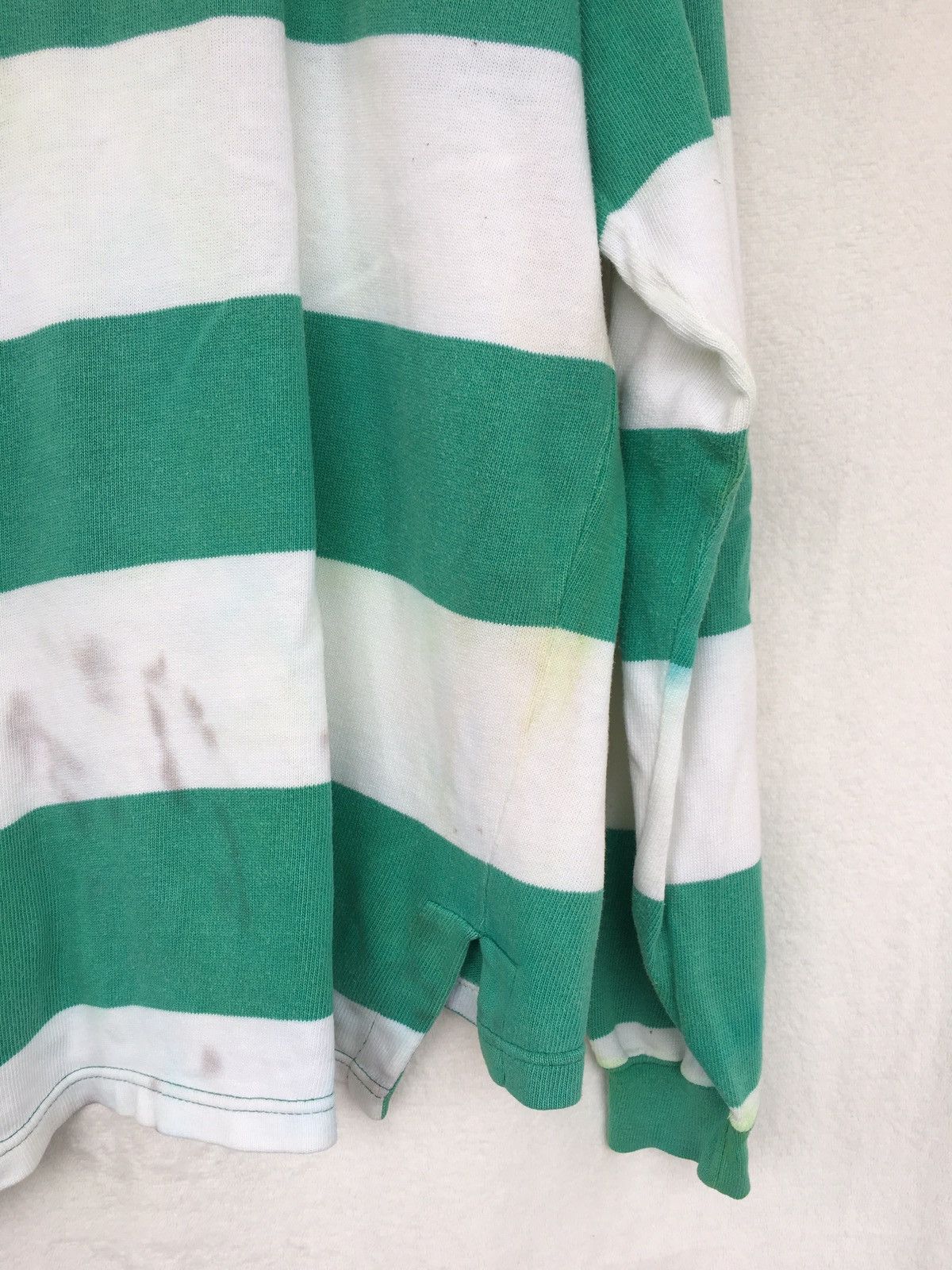 Benetton × Vintage vintage stripe rugby Size US M / EU 48-50 / 2 - 10 Thumbnail