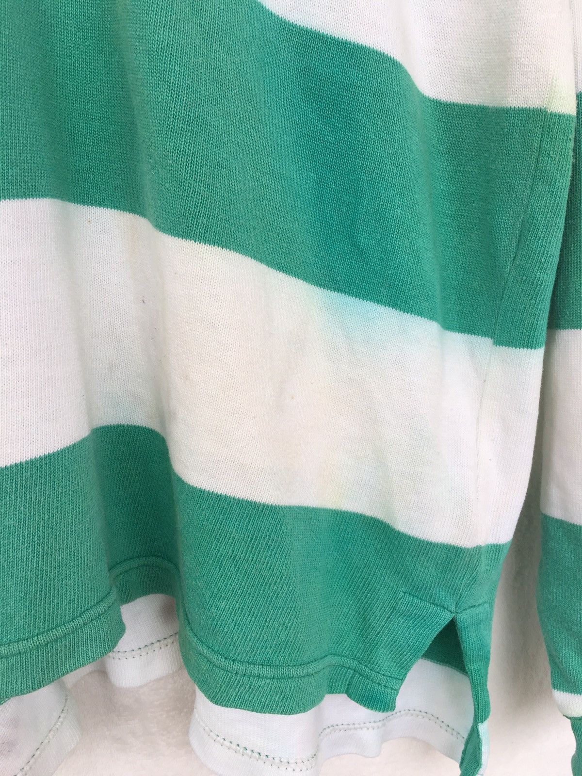 Benetton × Vintage vintage stripe rugby Size US M / EU 48-50 / 2 - 7 Thumbnail