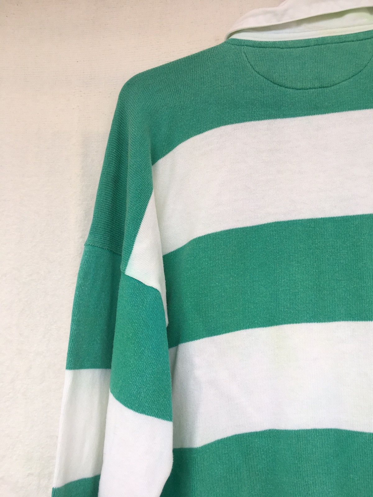 Benetton × Vintage vintage stripe rugby Size US M / EU 48-50 / 2 - 11 Thumbnail