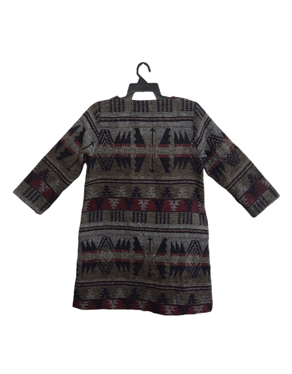 Japanese Brand GRL Knitwear Cardigan Long Sweatshirts Ethic Nature Design Size US M / EU 48-50 / 2 - 2 Thumbnail
