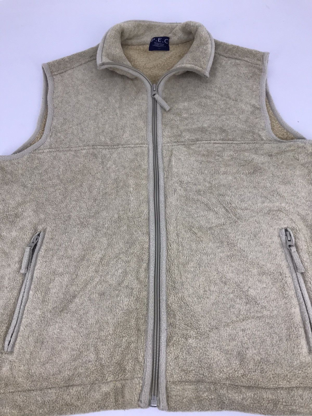Japanese Brand Vtg P.E.C Practical Everyday Coordination Vest Sleeveless Size US L / EU 52-54 / 3 - 2 Thumbnail