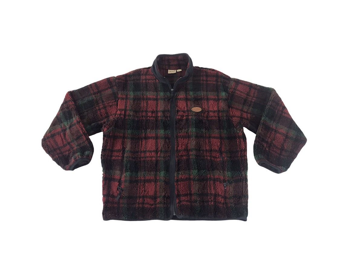 Woolrich Woolen Mills Vintage Woolrich Rugged Made In Usa Fleece Sweatshirt K464j Size US L / EU 52-54 / 3 - 1 Thumbnail