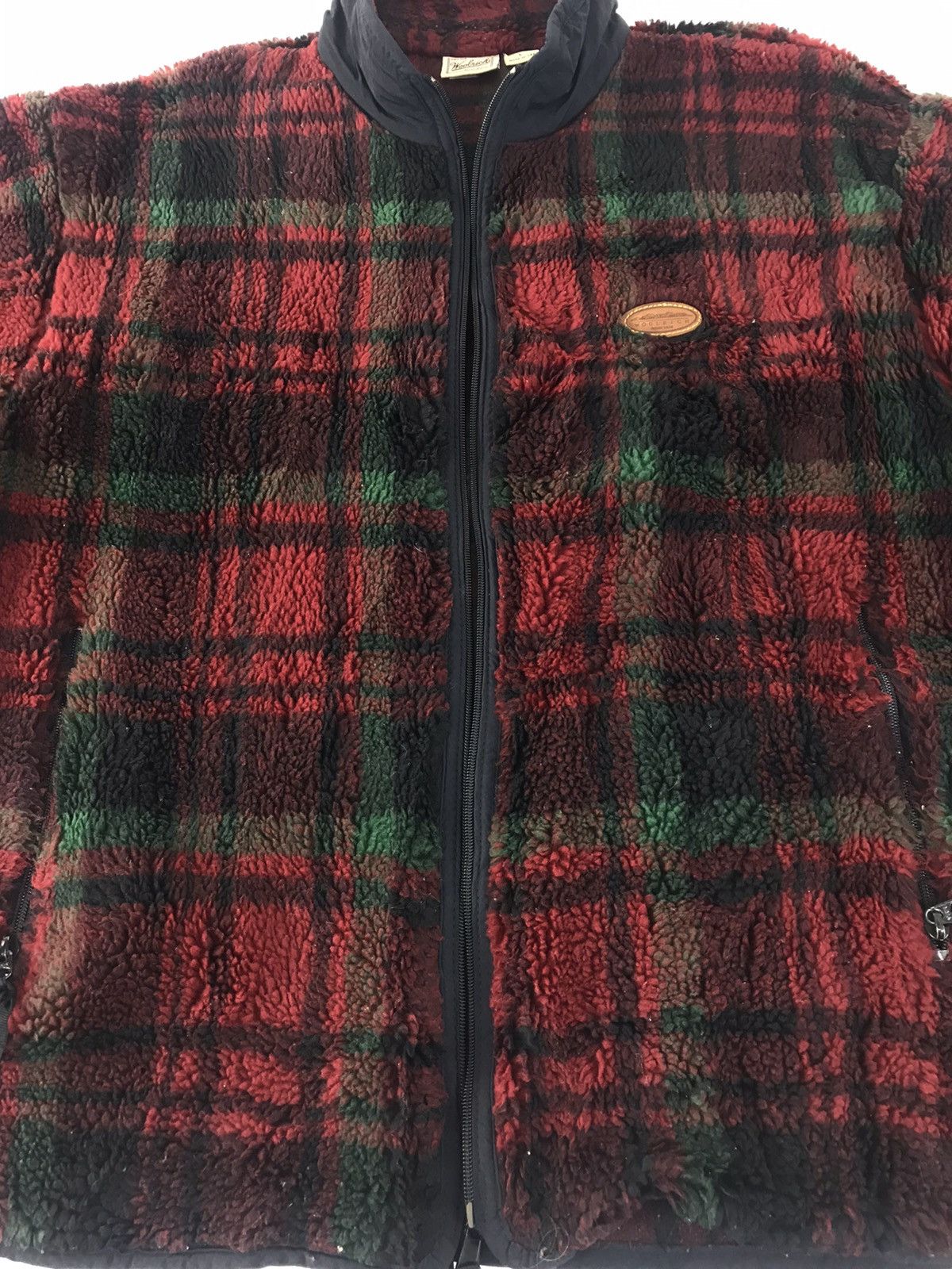 Woolrich Woolen Mills Vintage Woolrich Rugged Made In Usa Fleece Sweatshirt K464j Size US L / EU 52-54 / 3 - 3 Thumbnail