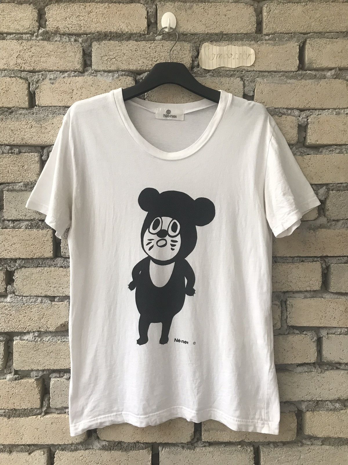 Issey Miyake × Japanese Brand × Ne-Net Issey Miyake Ne Net Imm Cartoon Cat Design Logo Size US M / EU 48-50 / 2 - 1 Thumbnail