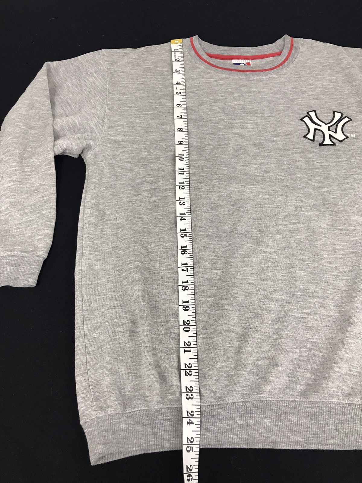 MLB × New York Yankees × Vintage Vintage Y2k MLB New York Yankees Sweatshirt Pull Over Size M / US 6-8 / IT 42-44 - 9 Thumbnail