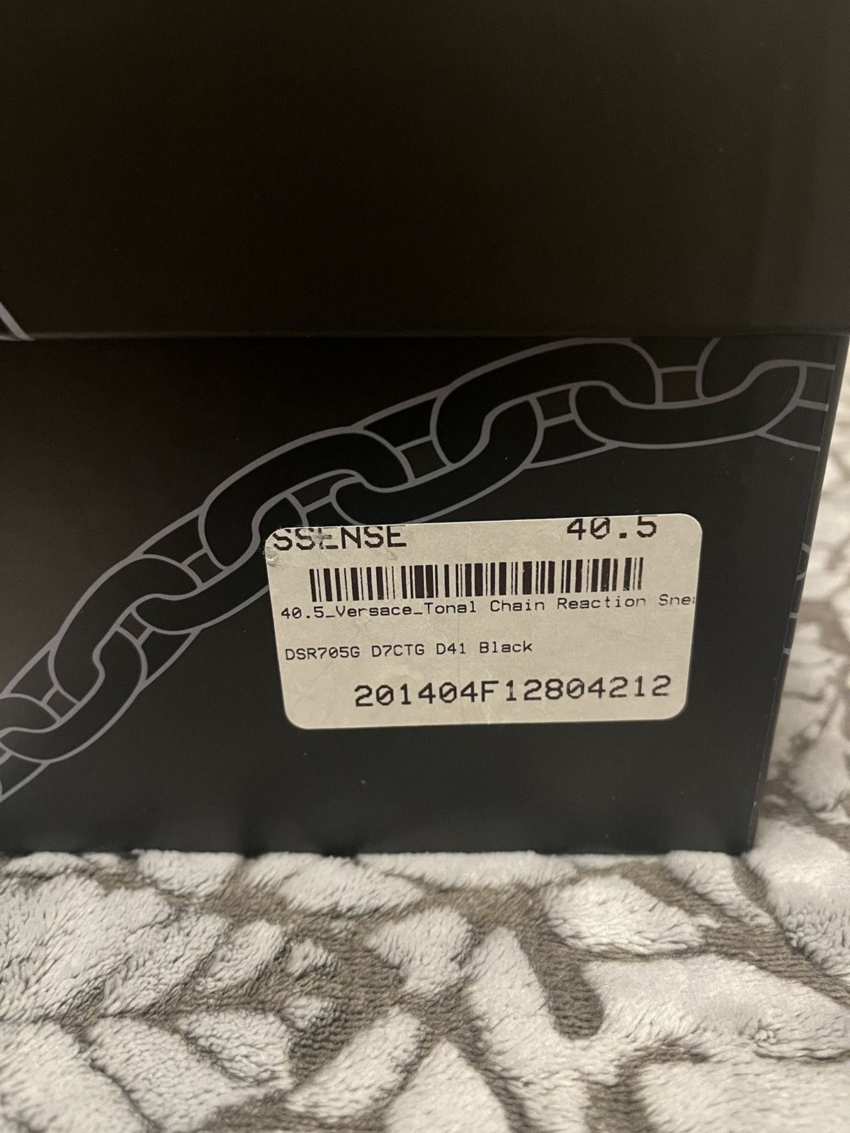 Versace Versace Chain Reaction Sneaker Black Size US 8.5 / EU 41-42 - 11 Thumbnail