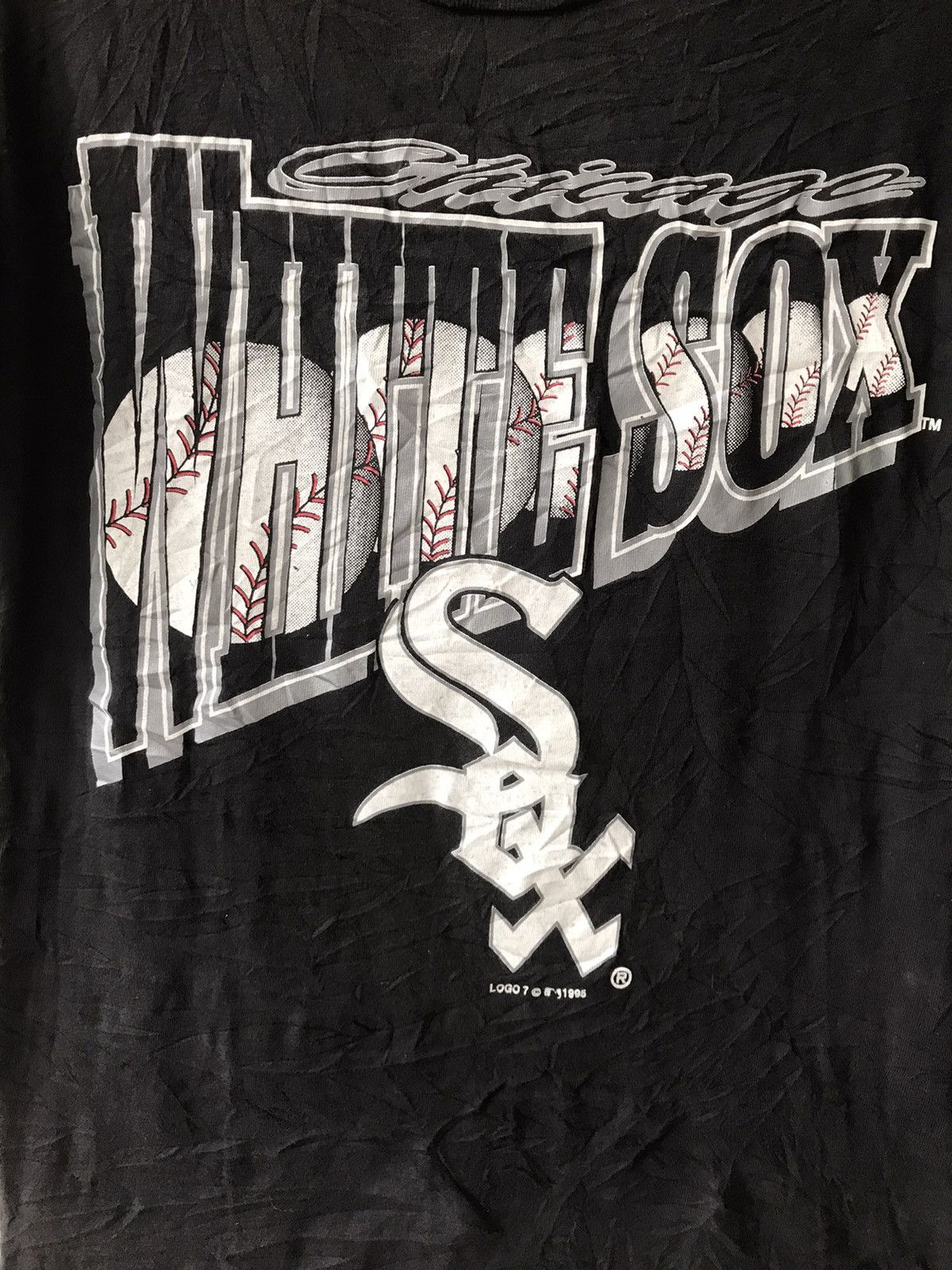 Logo 7 × Vintage Vintage 90s Logo 7 Chicago White Sox NFL / NBA Made In USA Size US M / EU 48-50 / 2 - 4 Thumbnail