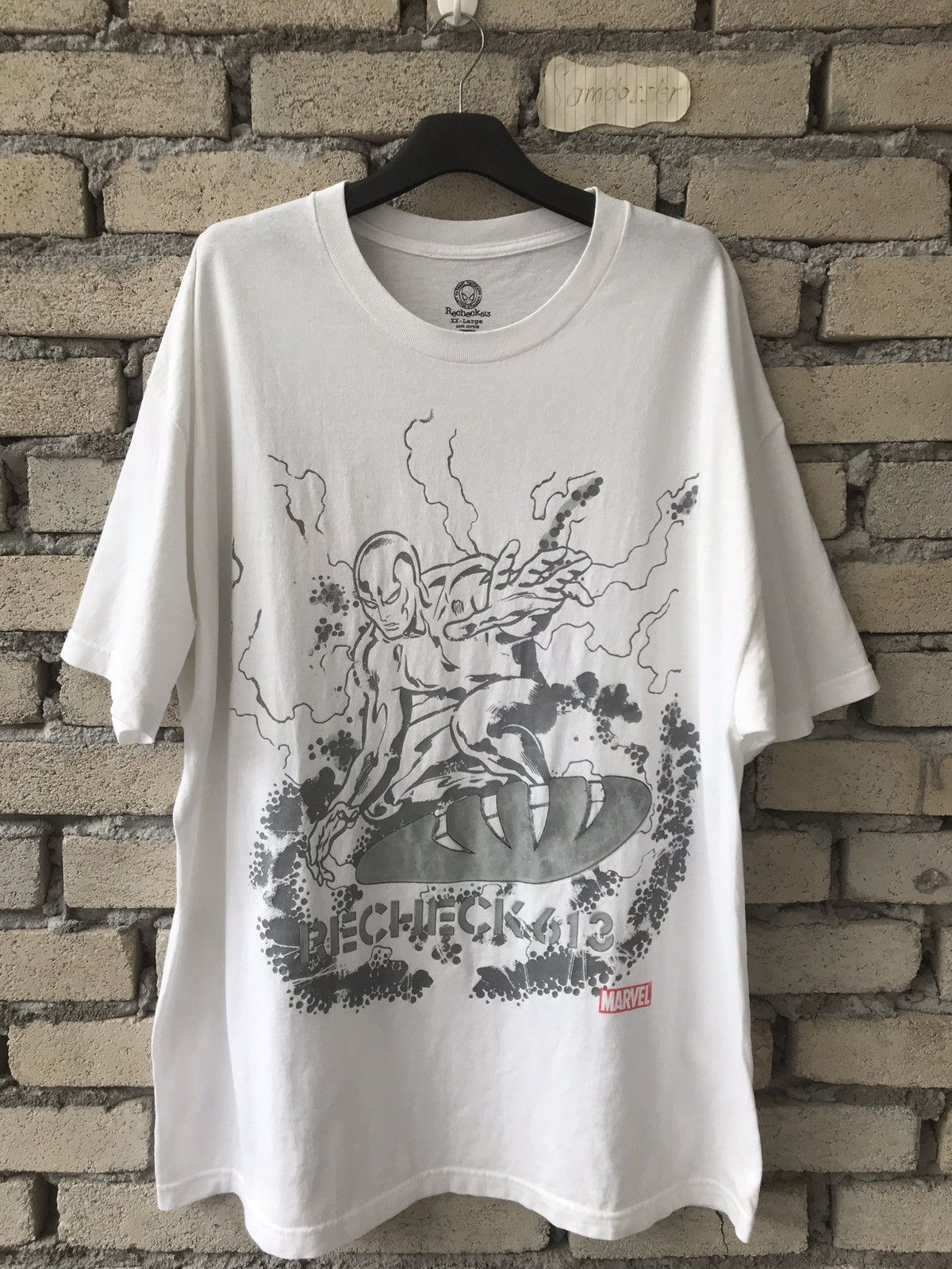 Marvel Comics Silver Surfer Marvel x Recheck 613 USA Brand Fantastic Four Size US XXL / EU 58 / 5 - 1 Thumbnail
