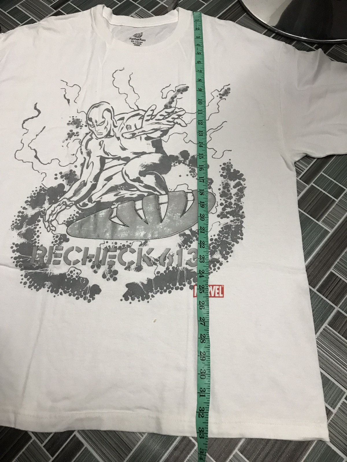 Marvel Comics Silver Surfer Marvel x Recheck 613 USA Brand Fantastic Four Size US XXL / EU 58 / 5 - 9 Thumbnail