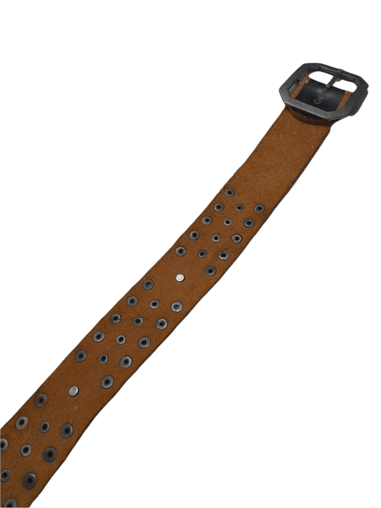 Designer × Leather × Seditionaries Designer Studded Leather Work Belt (D809) Size 38 - 3 Thumbnail