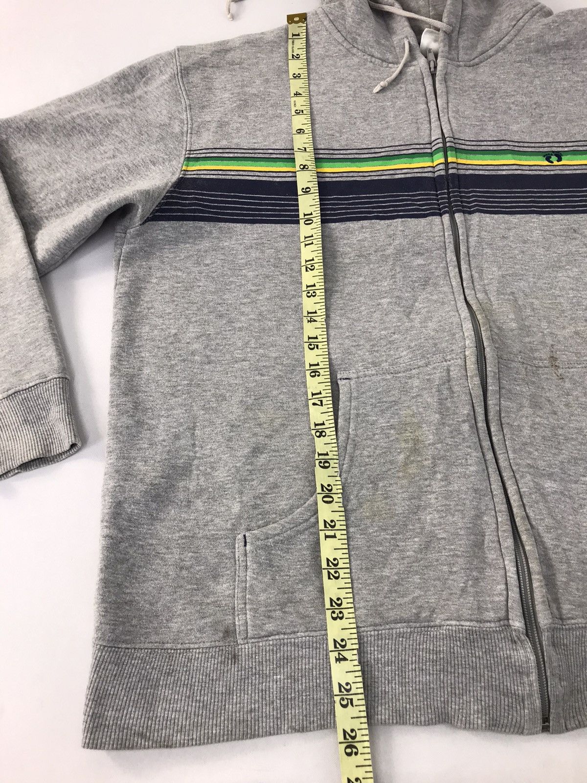 Hang Ten × Vintage Hang Ten Hoodies Striped Block Style Embroidery Logo Size US L / EU 52-54 / 3 - 9 Thumbnail