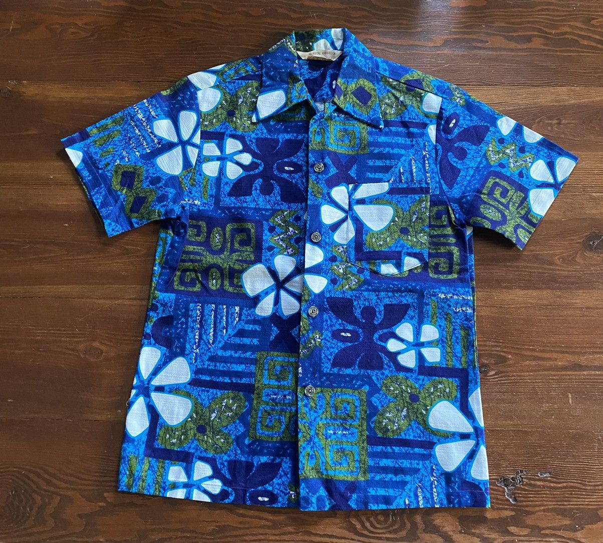 Vintage Vintage 60’s Royal Hawaiian Short Sleeve Button Up Size US M / EU 48-50 / 2 - 1 Thumbnail