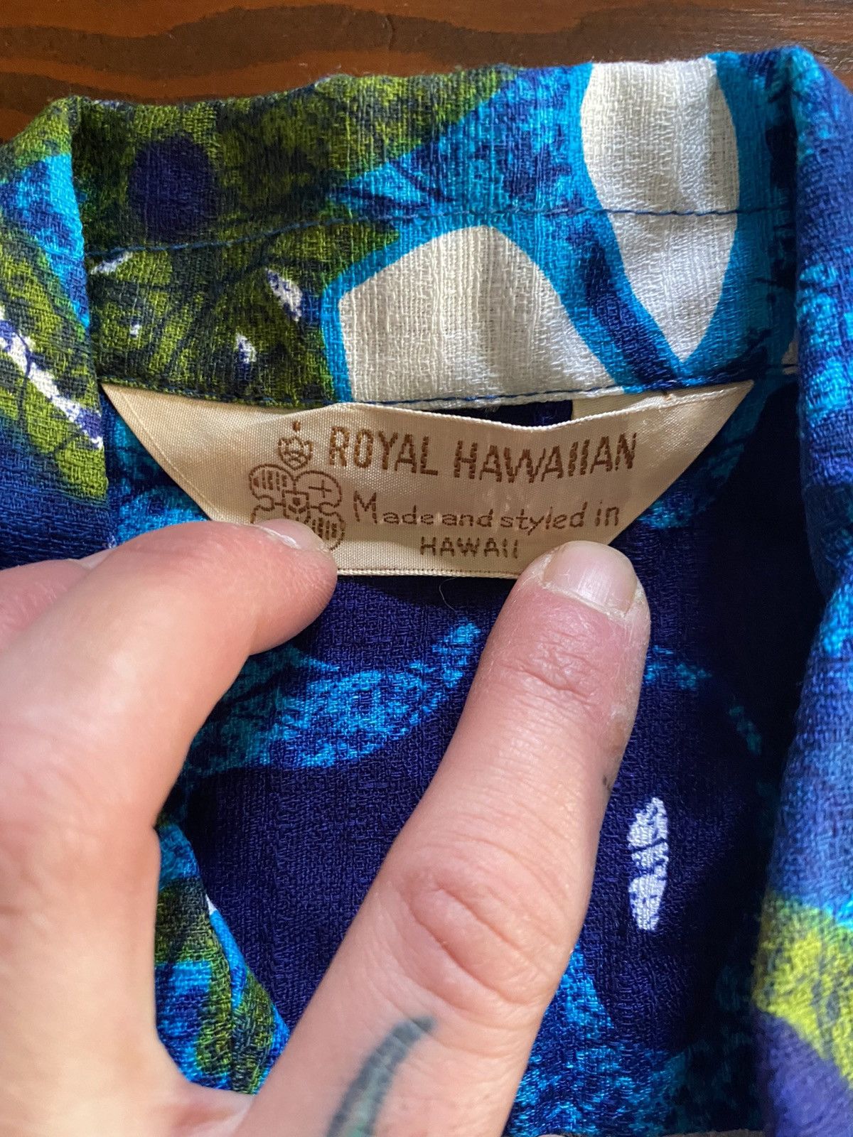 Vintage Vintage 60’s Royal Hawaiian Short Sleeve Button Up Size US M / EU 48-50 / 2 - 7 Thumbnail