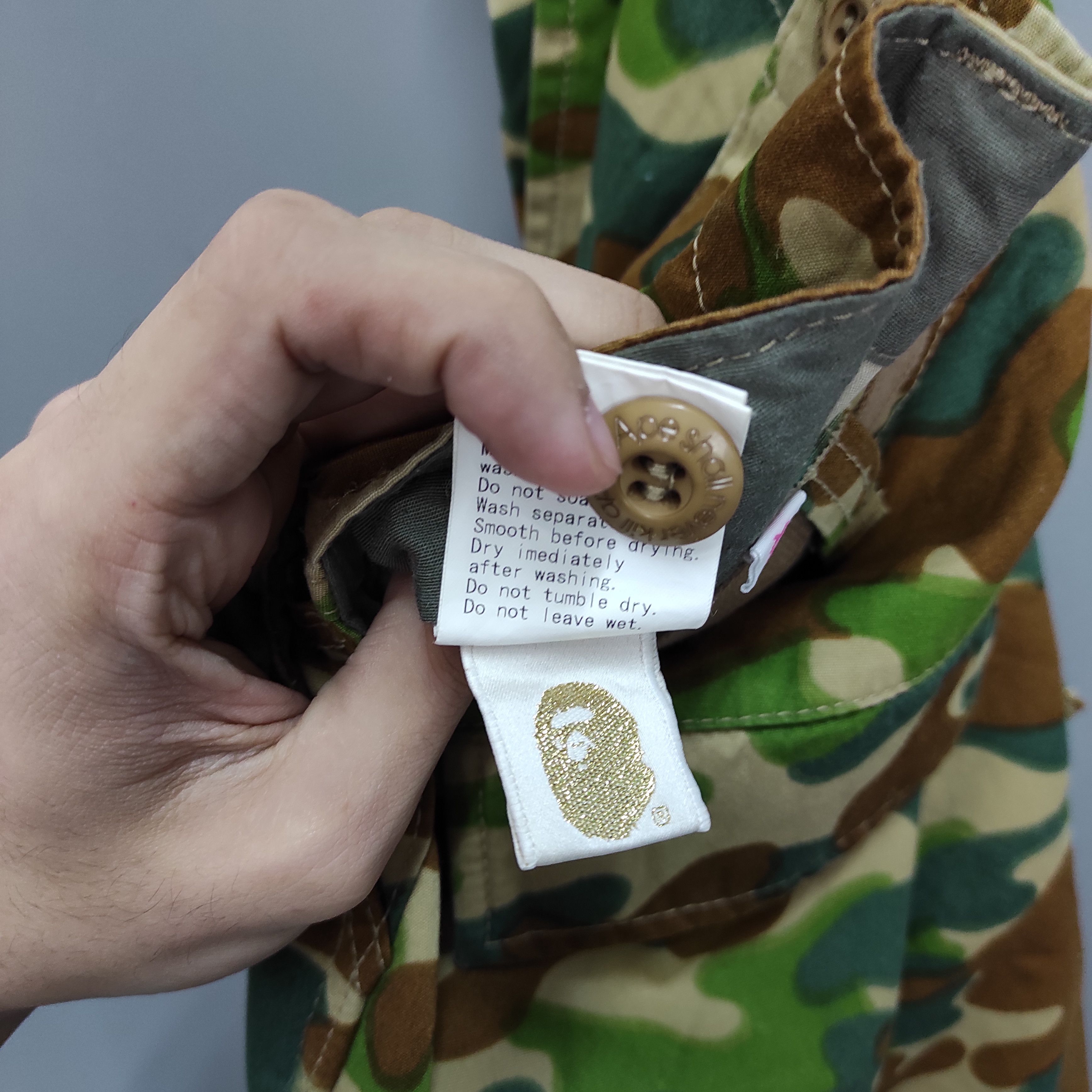 Bape BAPE PUZZLE CAMO CARGO PANTS WMNS Size 30" / US 8 / IT 44 - 2 Thumbnail
