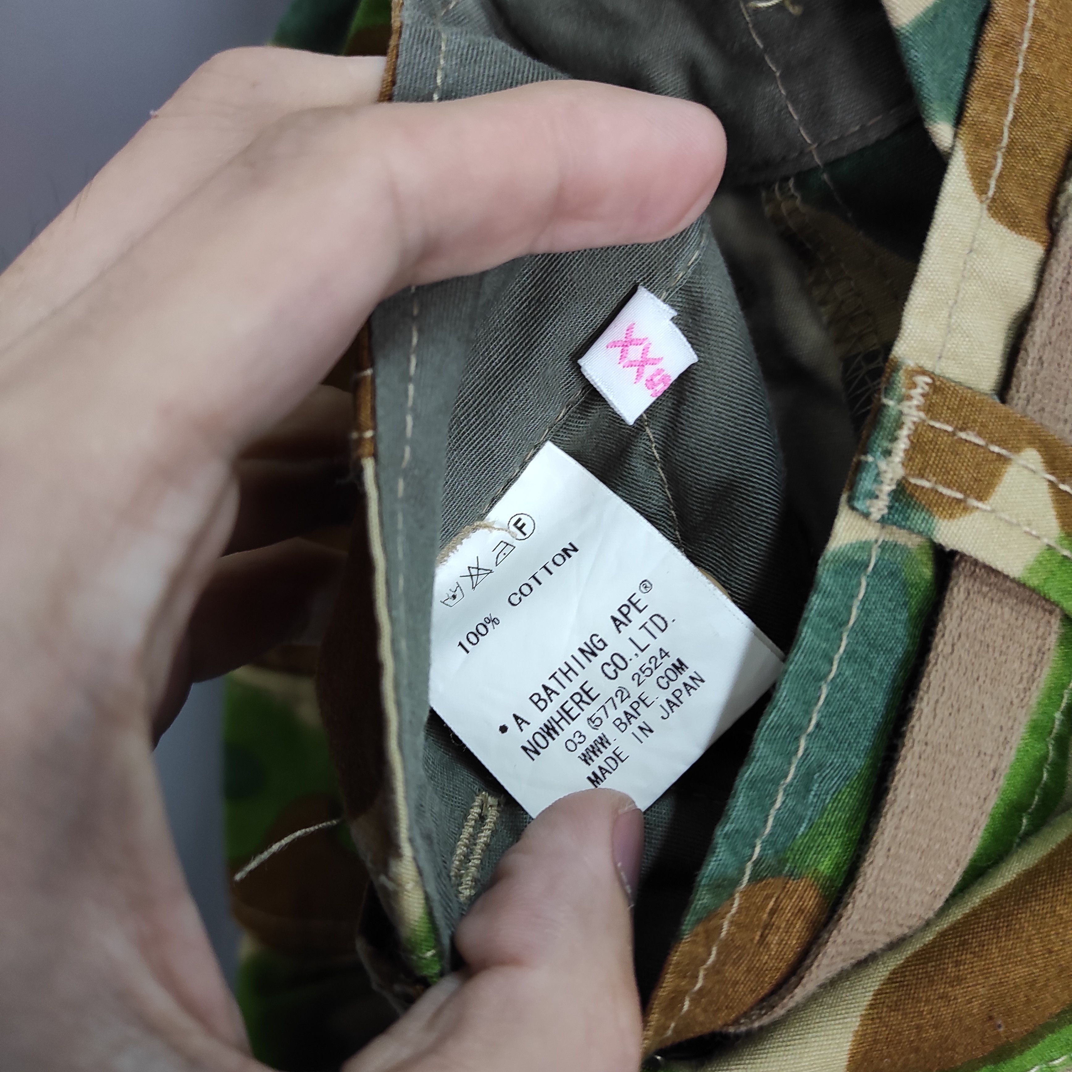 Bape BAPE PUZZLE CAMO CARGO PANTS WMNS Size 30" / US 8 / IT 44 - 3 Thumbnail