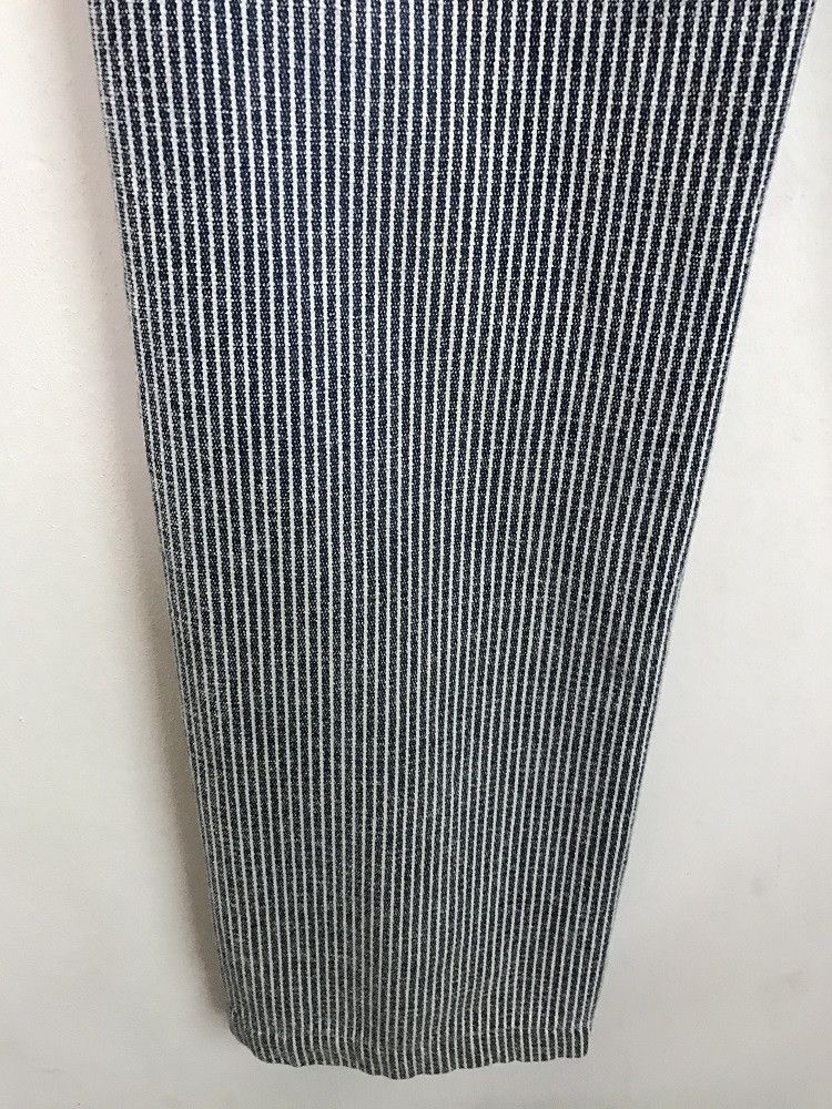 Vintage WAFFLISH WAFFLE Japan Cinch Side Patchwork Striped Pant Size US 31 - 16 Thumbnail