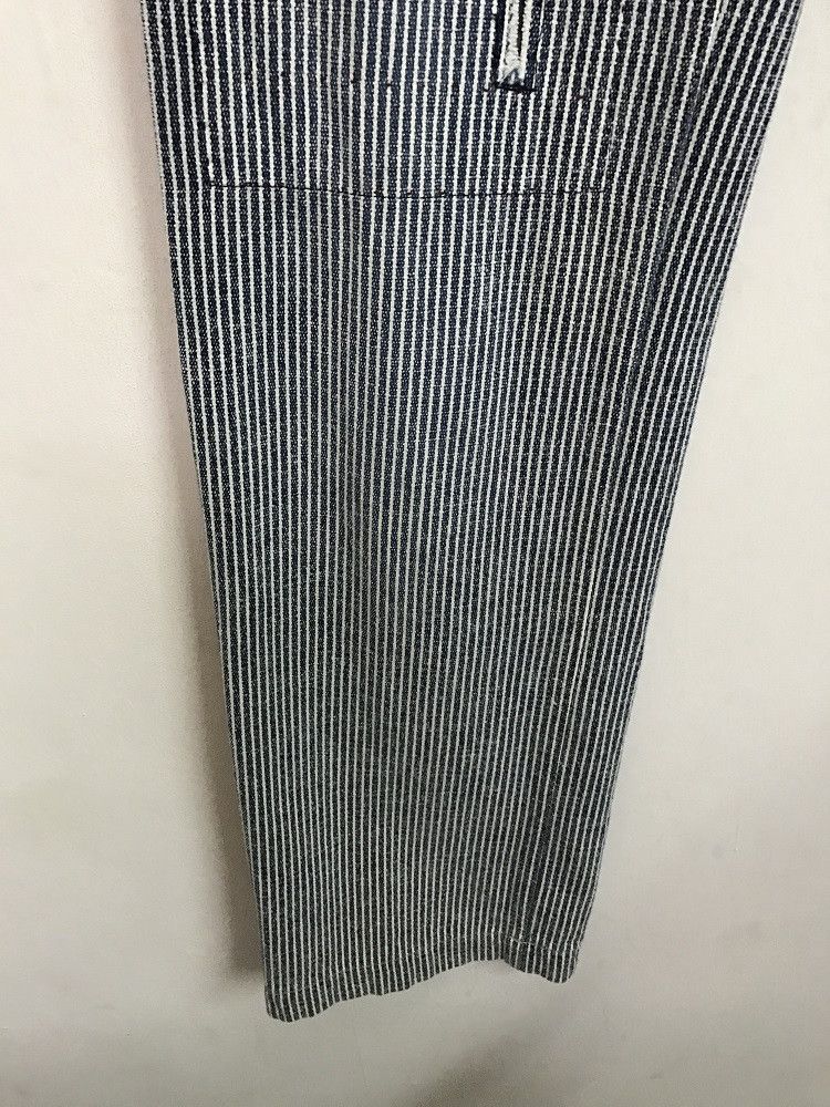 Vintage WAFFLISH WAFFLE Japan Cinch Side Patchwork Striped Pant Size US 31 - 6 Thumbnail