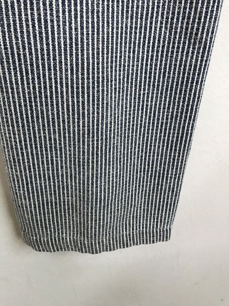 Vintage WAFFLISH WAFFLE Japan Cinch Side Patchwork Striped Pant Size US 31 - 17 Thumbnail