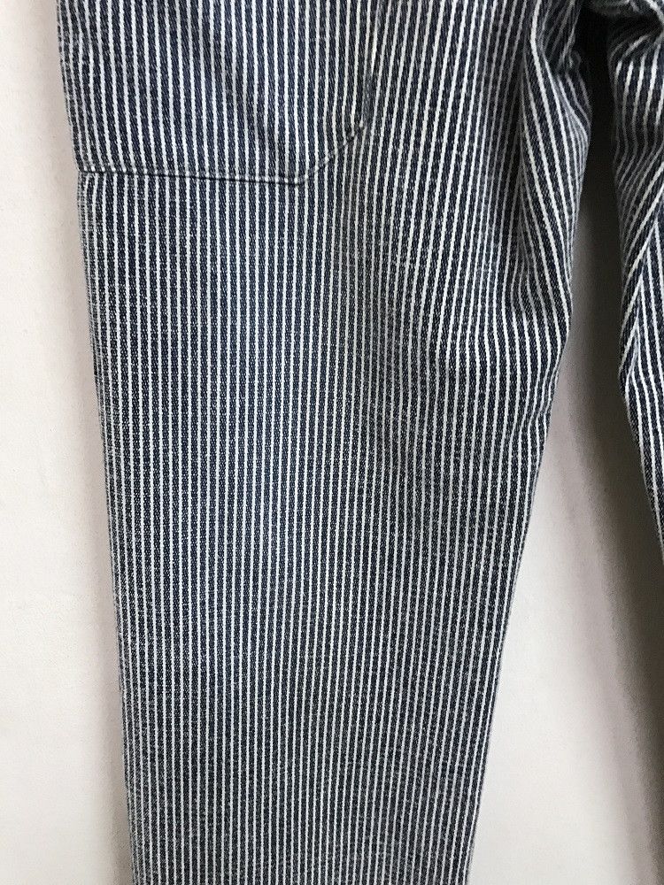Vintage WAFFLISH WAFFLE Japan Cinch Side Patchwork Striped Pant Size US 31 - 15 Thumbnail