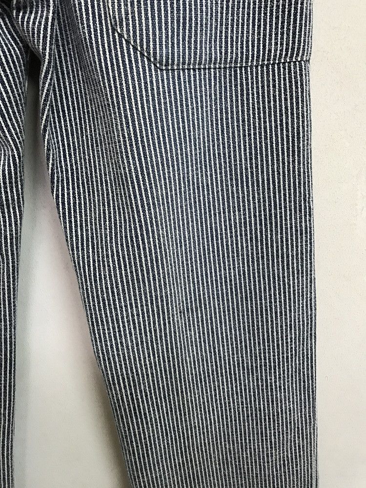Vintage WAFFLISH WAFFLE Japan Cinch Side Patchwork Striped Pant Size US 31 - 12 Thumbnail