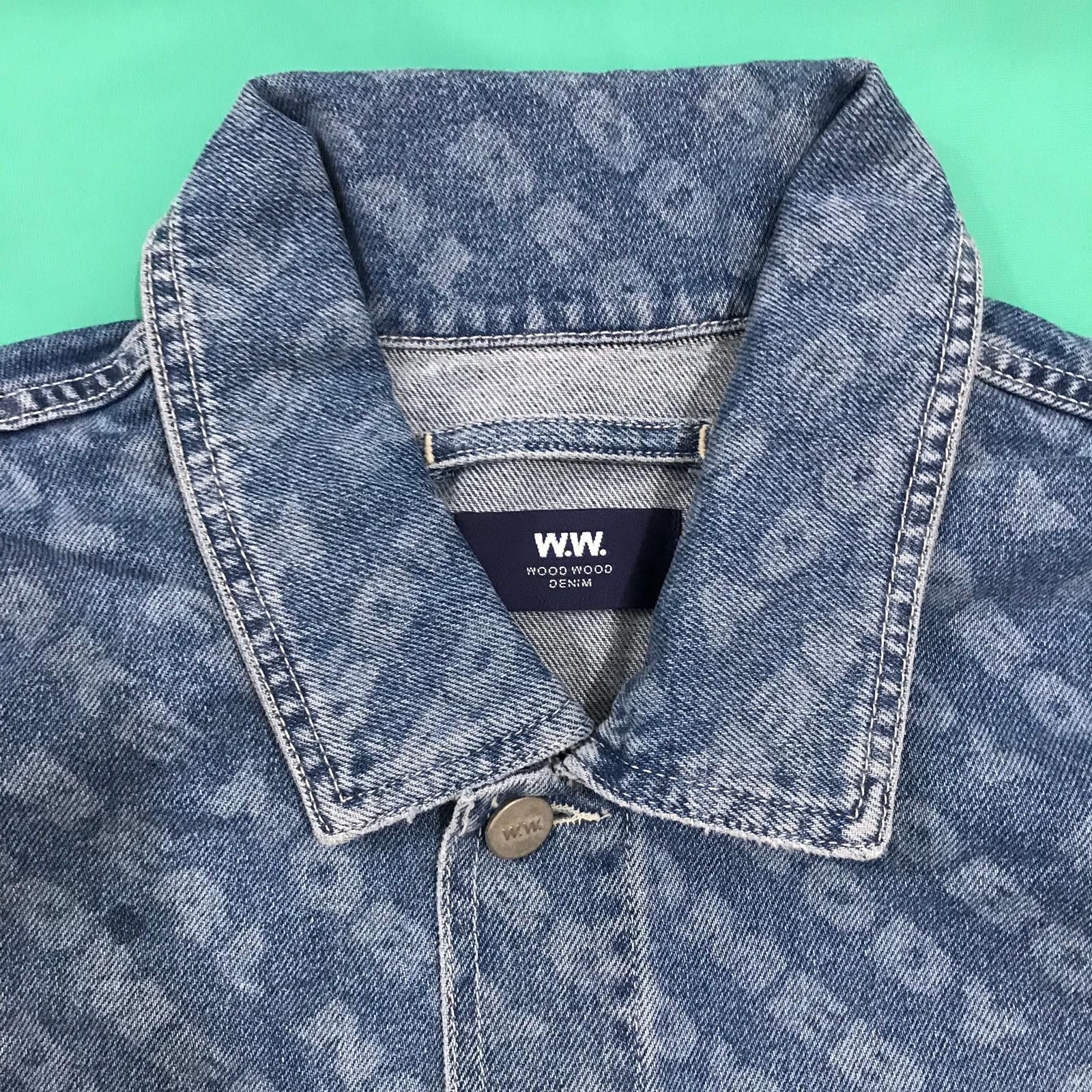 Wood Wood Rp1 - Wood Wood Denim Jacket Size US L / EU 52-54 / 3 - 3 Thumbnail