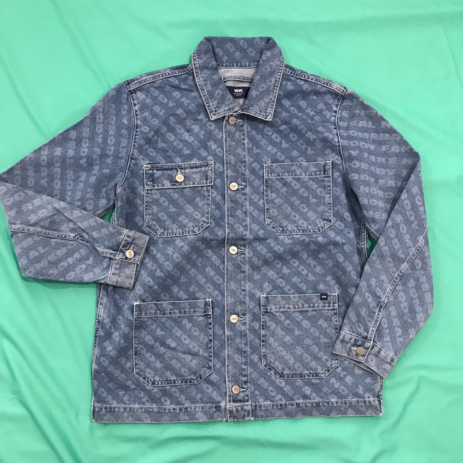 Wood Wood Rp1 - Wood Wood Denim Jacket Size US L / EU 52-54 / 3 - 2 Thumbnail