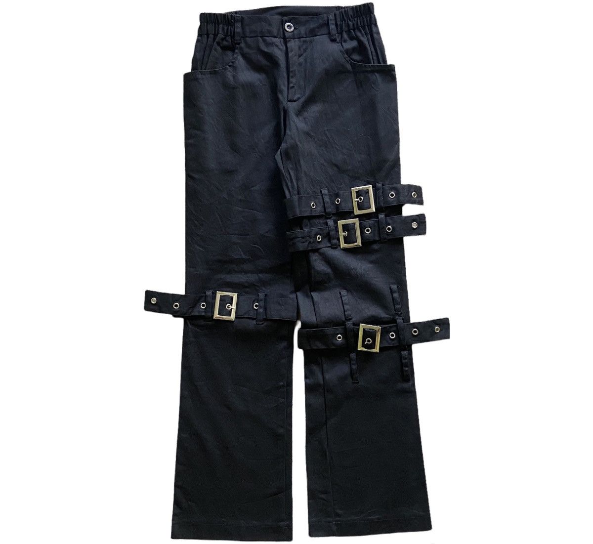 Japanese Brand × Seditionaries Japanese Designer Seditionaries Bondage Pants Size US 29 - 1 Thumbnail