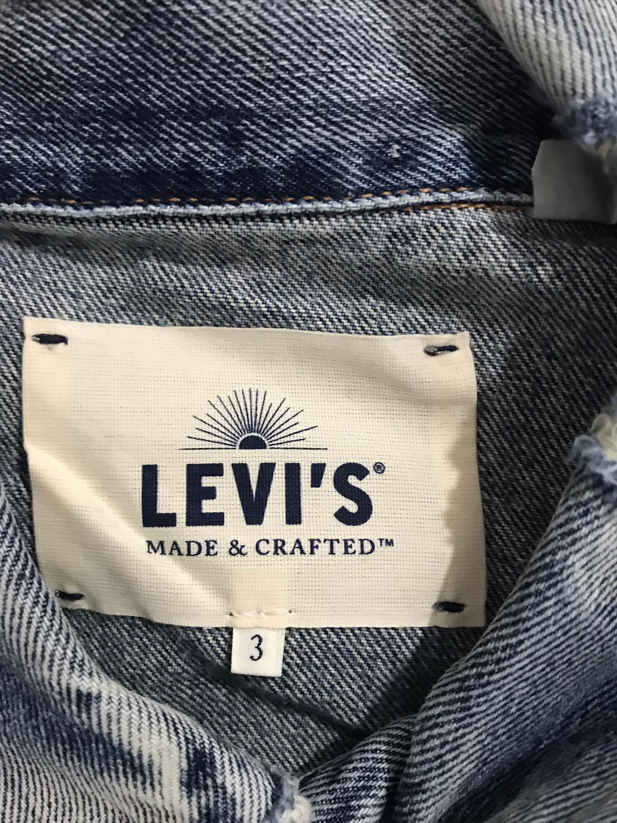 Levi's Made & Crafted Aw17 - Levi's Made & Crafted Trashed Jacket Size US L / EU 52-54 / 3 - 2 Thumbnail