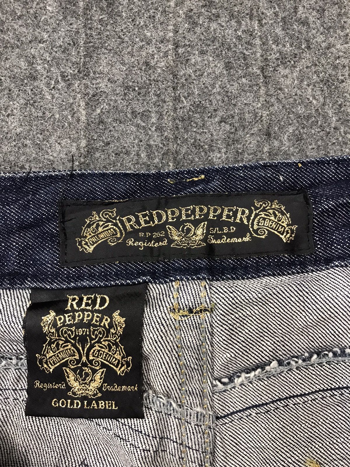 Japanese Brand × Vintage Vintage RedPepper 1971 Buckle Back Jeans Design Size 31" - 11 Thumbnail