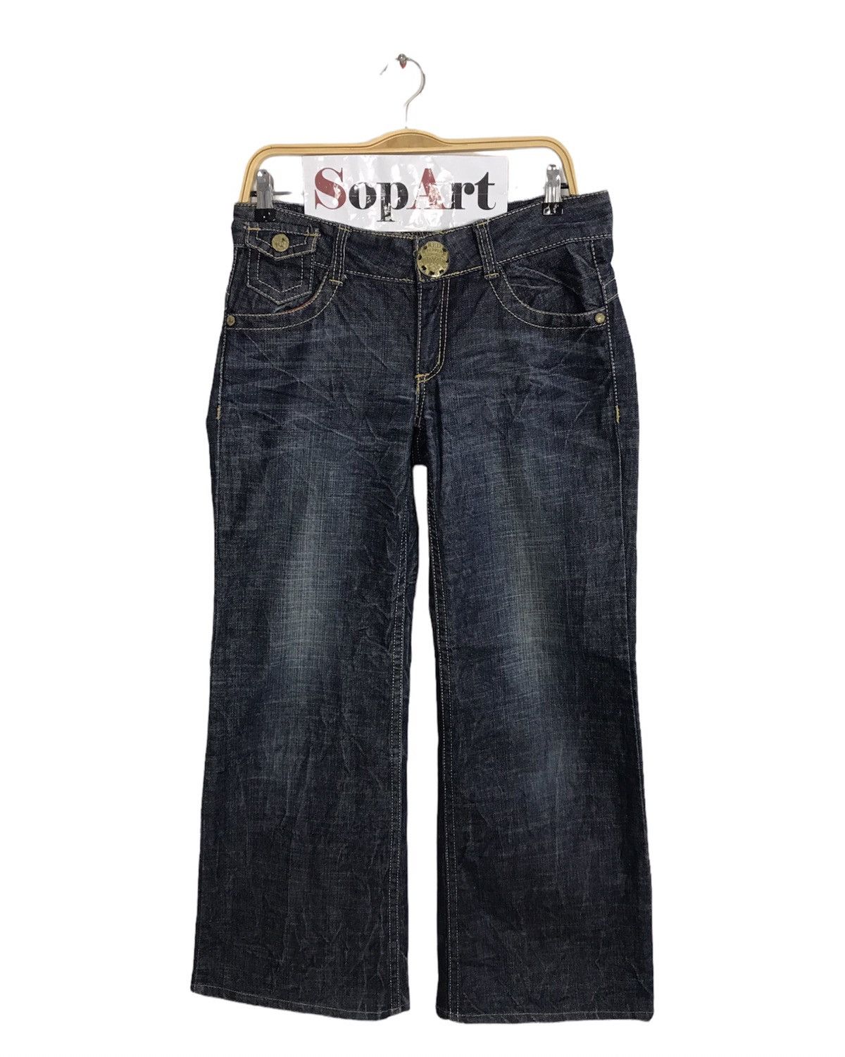 Japanese Brand × Vintage Vintage RedPepper 1971 Buckle Back Jeans Design Size 31" - 1 Thumbnail