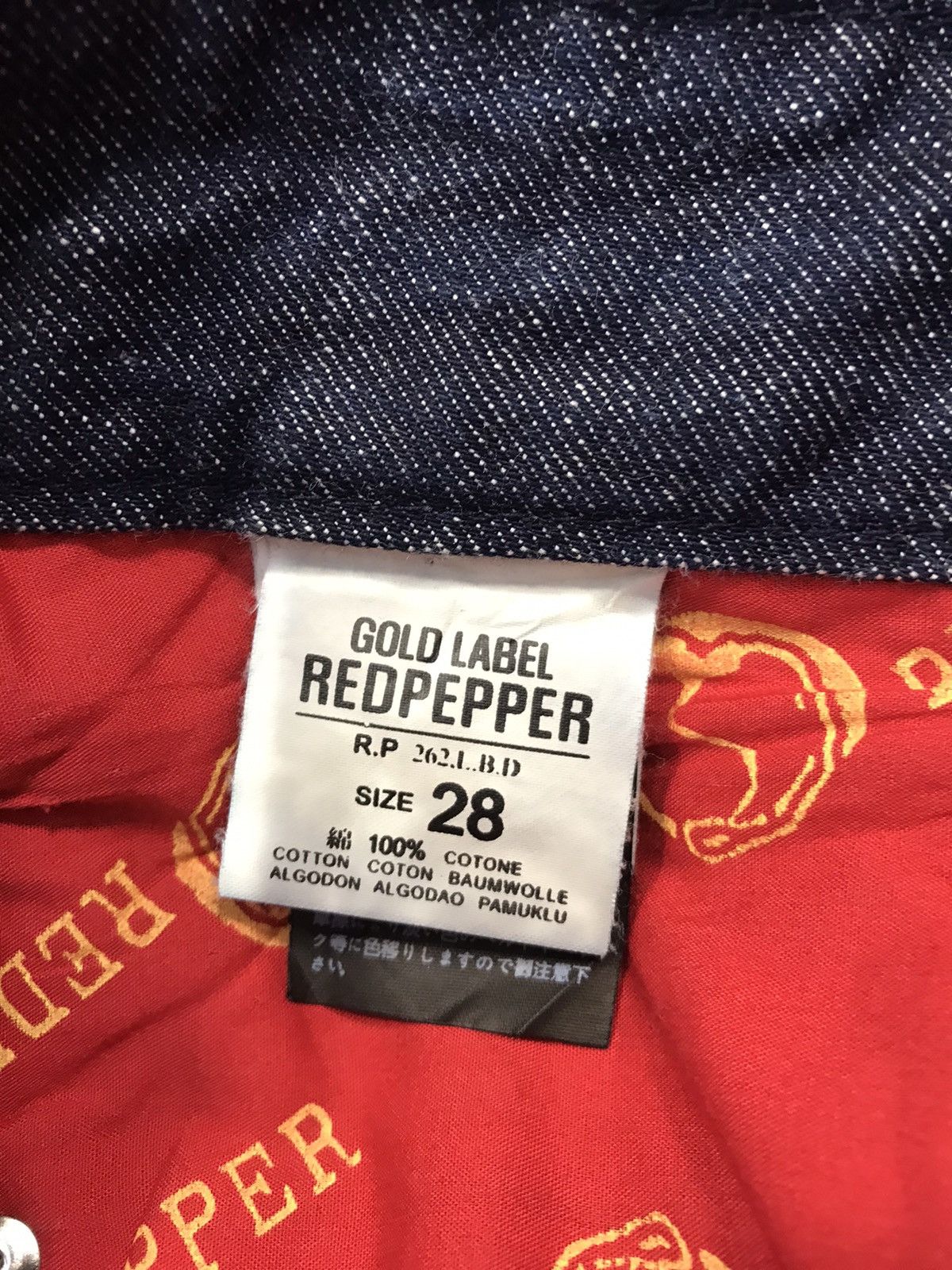 Japanese Brand × Vintage Vintage RedPepper 1971 Buckle Back Jeans Design Size 31" - 13 Thumbnail