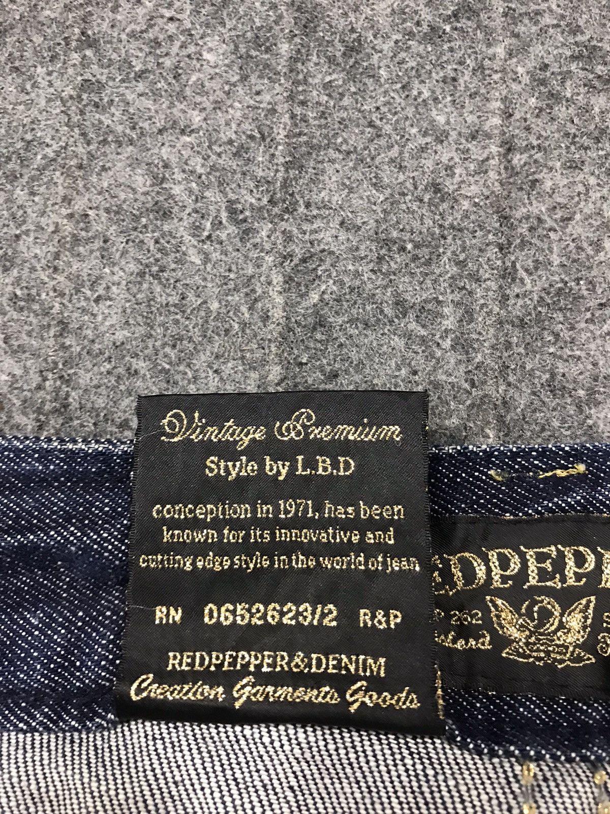 Japanese Brand × Vintage Vintage RedPepper 1971 Buckle Back Jeans Design Size 31" - 12 Thumbnail