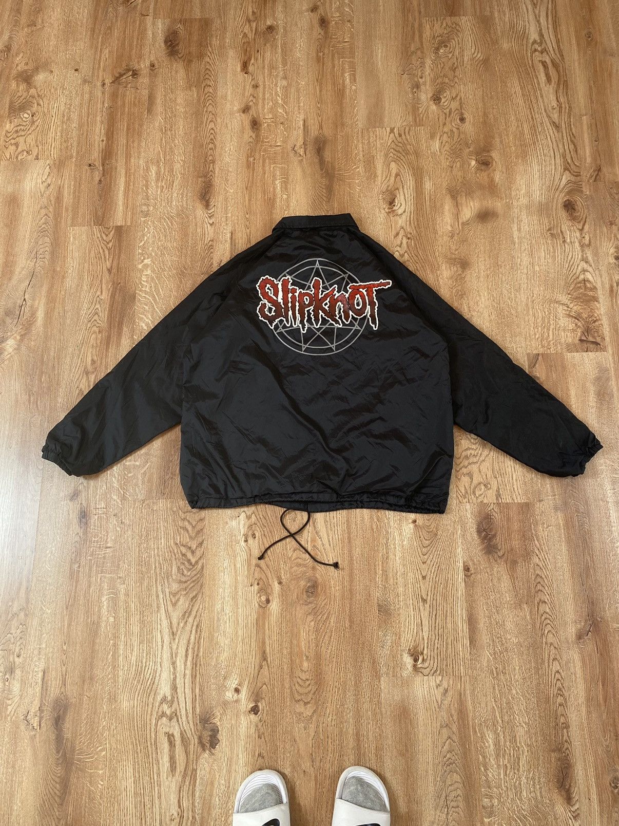 Band Tees × Vintage Vintage Windbreaker Jacket Slipknot | Grailed