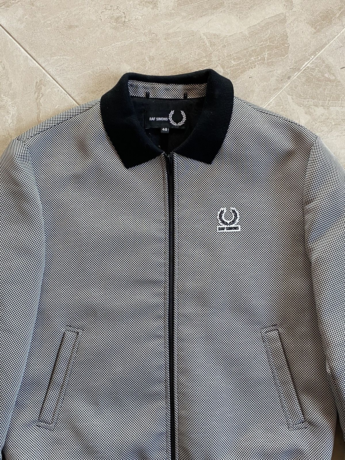 Fred Perry × Raf Simons Fred Perry x Raf Simons checkerboard jacket Size US S / EU 44-46 / 1 - 2 Thumbnail